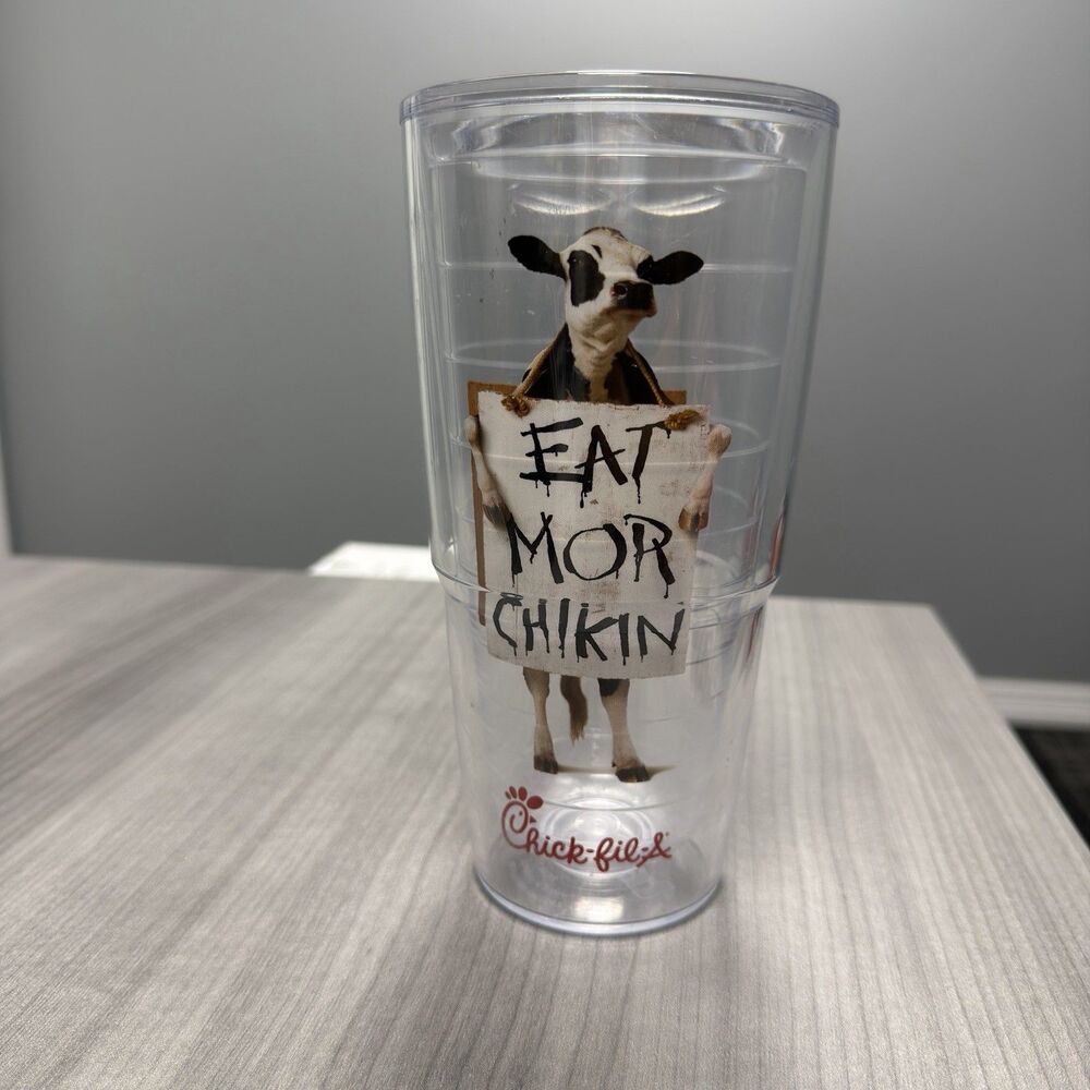 Chick-fil-A Tervis Tumbler 24oz with Red Lid